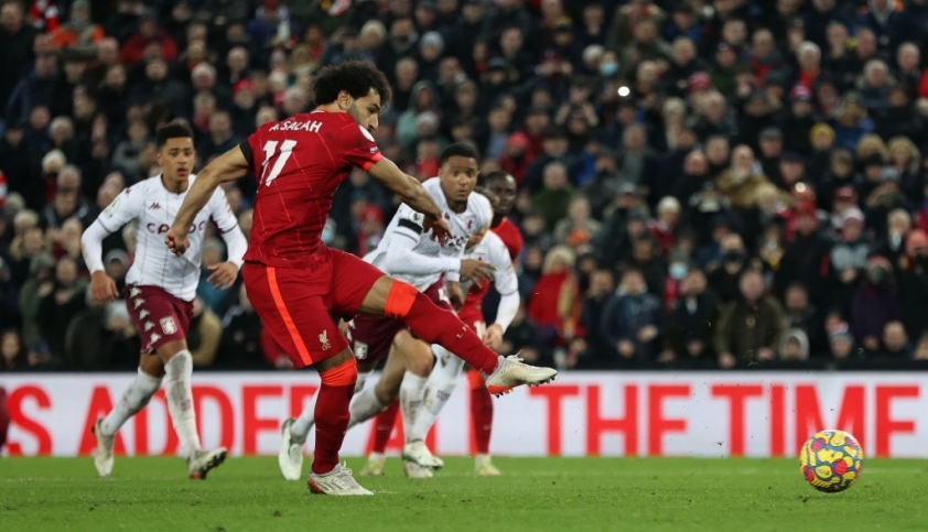 Trực tiếp Liverpool 1-0 Aston Villa: Salah lạnh lùng trên chấm 11m 94827