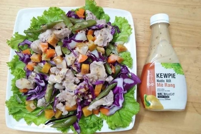 8 cách làm salad giảm cân với sốt mè rang cải thiện cân nặng sau 1 tuần 125228