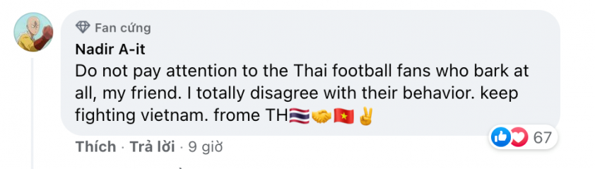 CĐV Thái Lan an ủi đại diện Việt Nam sau trận thua thứ 2 trước BG Pathum United 60463CĐV Thái Lan an ủi đại diện Việt Nam sau trận thua thứ 2 trước BG Pathum United 60463