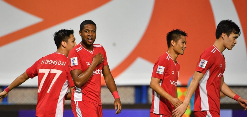 Viettel quyết tâm giành chiến thắng trước Kaya FC. (ảnH: AFC Champions League)