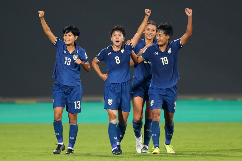 ĐT Thái Lan ghi bàn ở những phút cuối cùng của trận đấu. (Ảnh: Getty)