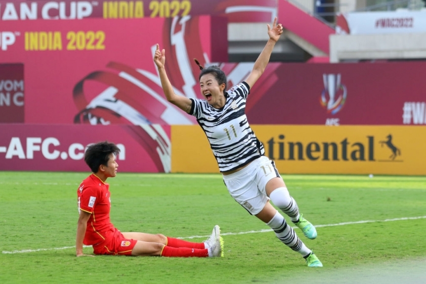 ĐT Hàn Quốc chơi ấn tượng ở hiệp 1. (Ảnh: Getty)