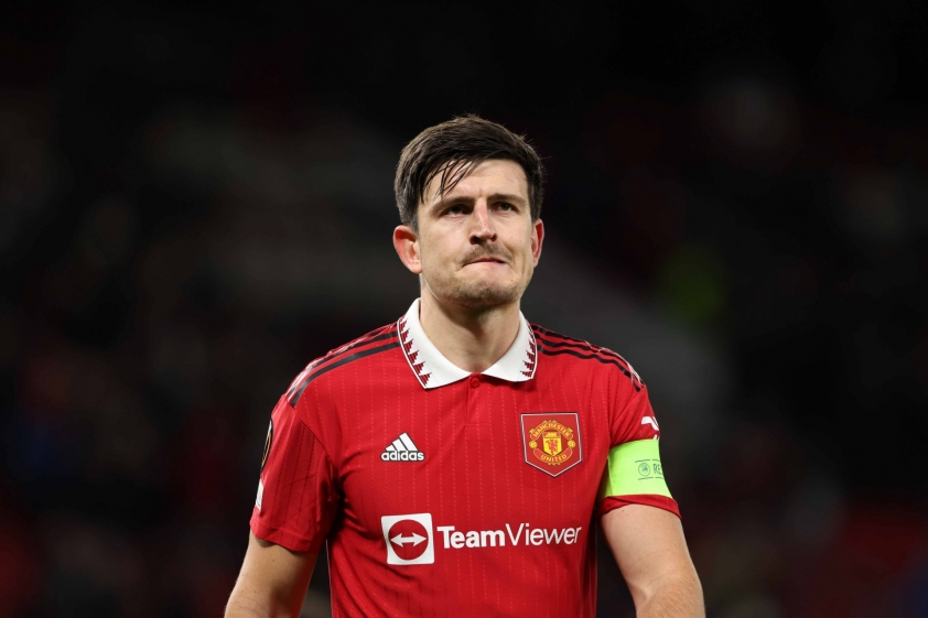 Harry Maguire phản lưới nhà khiến MU bị Sevilla cầm chân. Ảnh: Getty Images