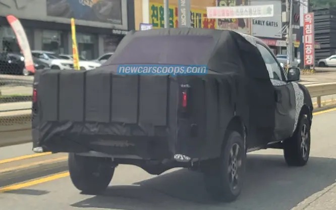 Bán tải mới của Kia lộ diện trên đường chạy thử, sẵn sàng so kè Ford Ranger 310092