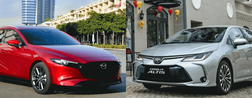 Nên mua Mazda 3 hay Toyota Corolla Altis? 337942