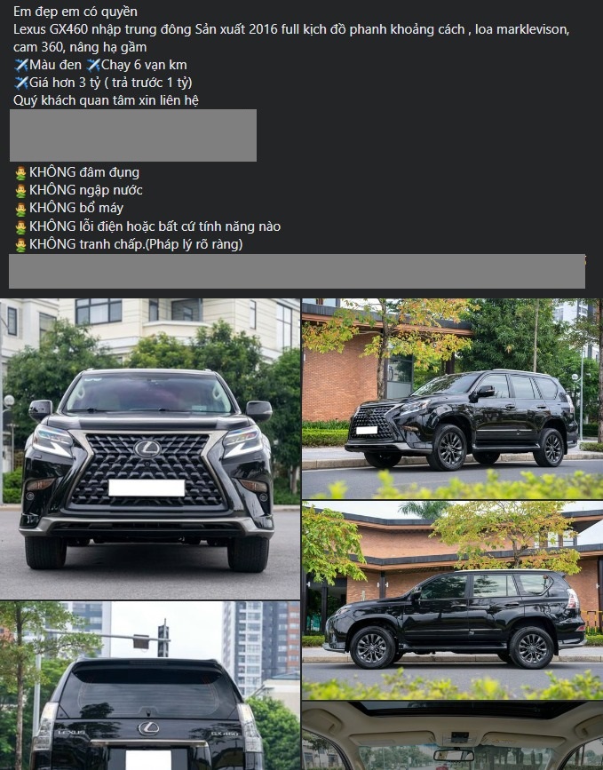 Bất ngờ giá chào bán của Lexus GX460 cũ sau 7 năm lăn bánh 361834