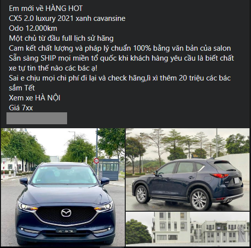 Ngỡ ngàng giá chào bán của Mazda CX-5 'lướt' sau 3 năm lăn bánh 402925