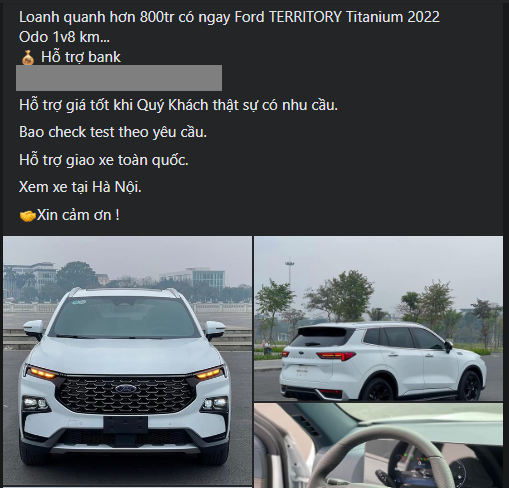 ford territory 2022