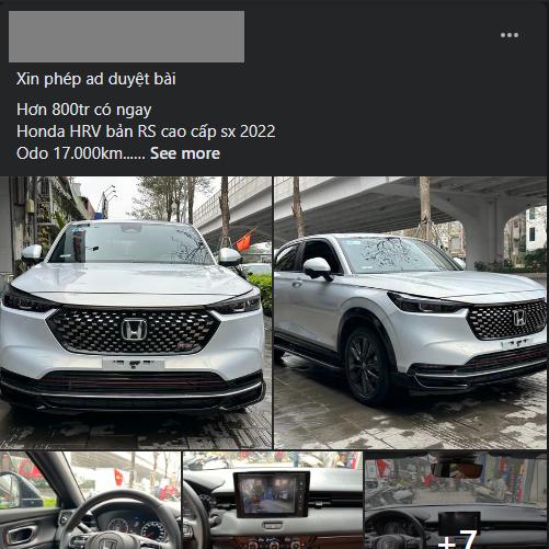 Bất ngờ mức giá chào bán của Honda HR-V 'lướt' sau 2 năm lăn bánh 421562