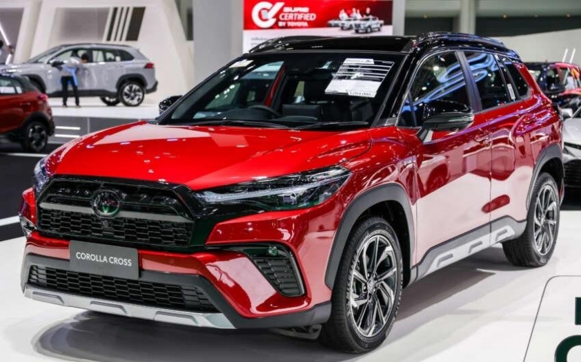 Cận cảnh hình ảnh 'bằng xương, bằng thịt' của Toyota Corolla Cross 2024 sắp về Việt Nam 429166