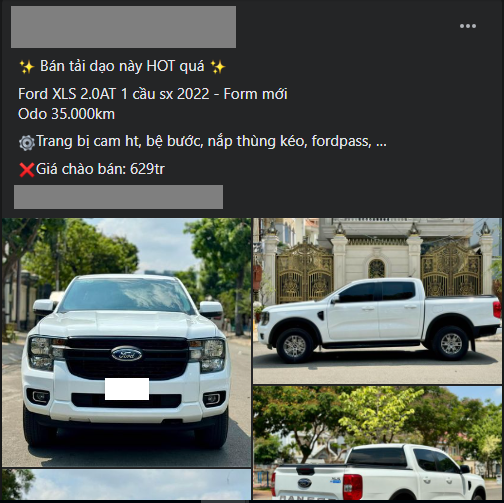 ford ranger 2022