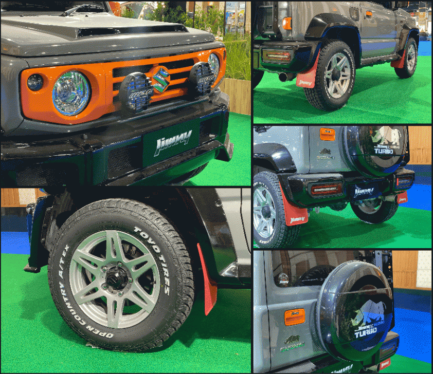 Chiêm ngưỡng hai bản độ Suzuki Jimny có thể khiến các tín đồ off-road, phượt thích mê 431996
