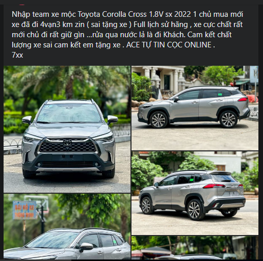 toyota corolla cross 2022