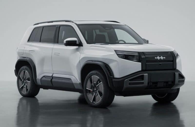 Fang Cheng Bao Titanium 3 - SUV điện mới của BYD lộ diện với thiết kế cực thú vị 568339