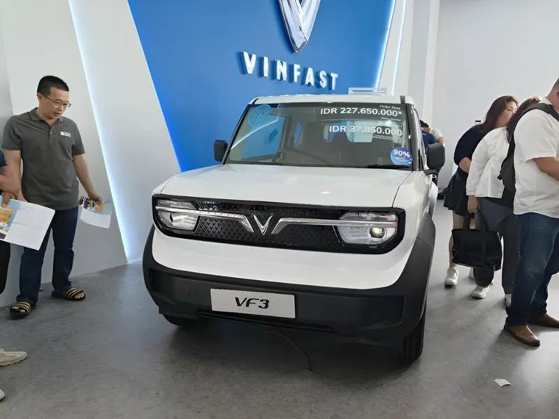 VinFast VF 3 là 'Xe được lái thử nhiều nhất' tại Triển lãm Ô tô Quốc tế Indonesia 2025 600650