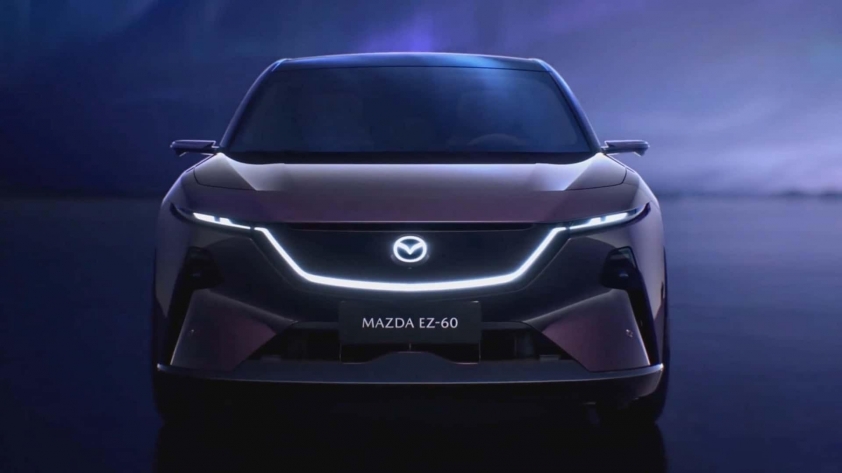 Xe điện Mazda EZ-60 lộ diện hoàn toàn trước thềm ra mắt, chạy tối đa 500 km/sạc 618653