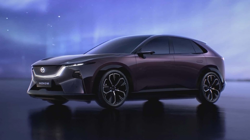 Xe điện Mazda EZ-60 lộ diện hoàn toàn trước thềm ra mắt, chạy tối đa 500 km/sạc 618651