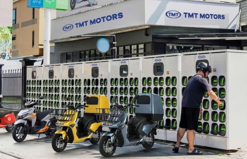 TMT Motors hé lộ kế hoạch xây hệ thống trạm đổi pin xe điện tự động tại Việt Nam 674394