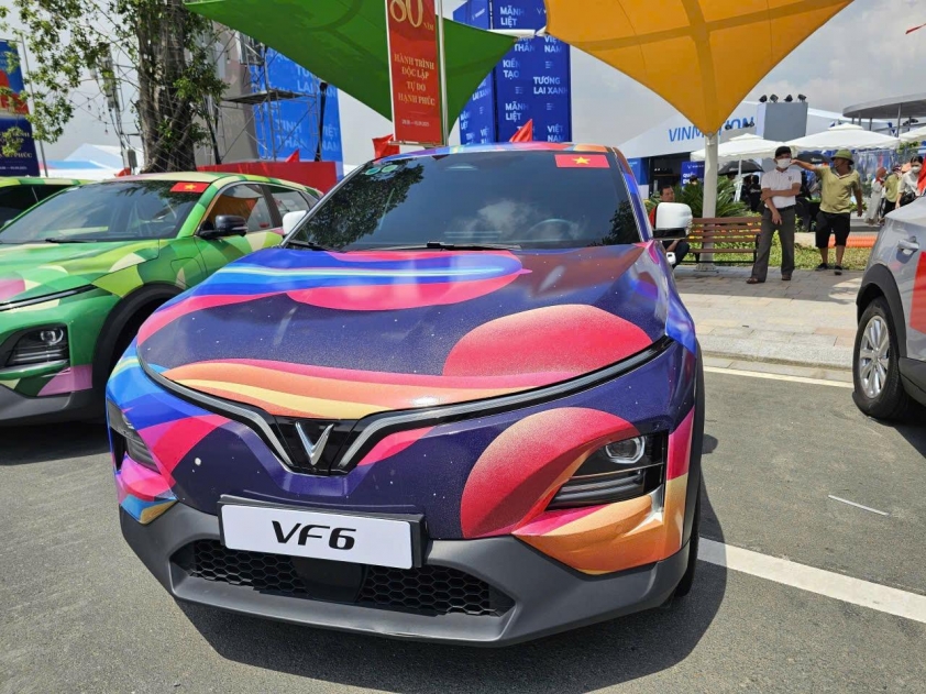 Dàn xe điện VinFast màu