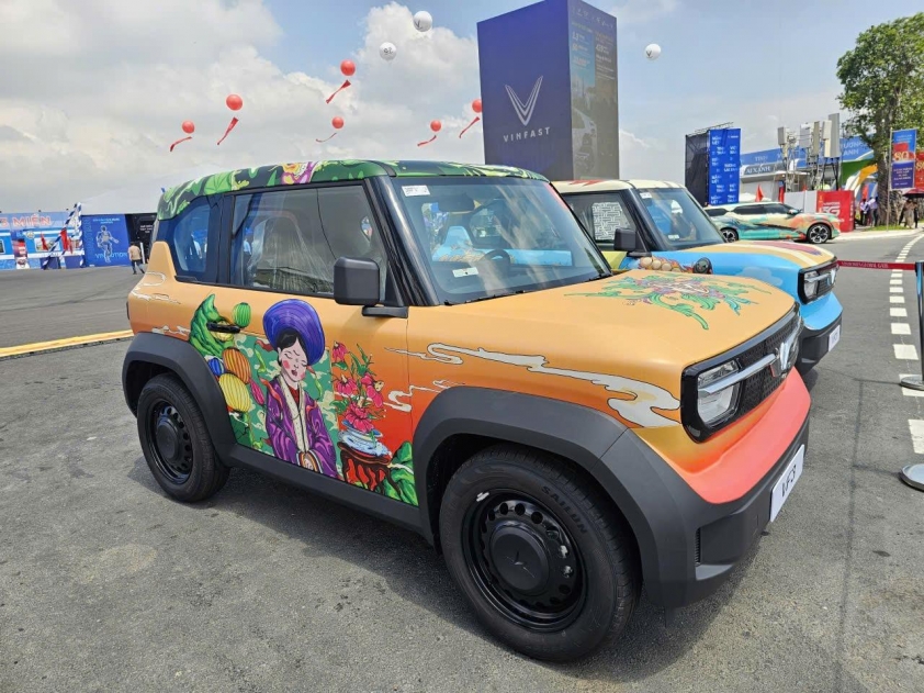 Dàn xe điện VinFast màu