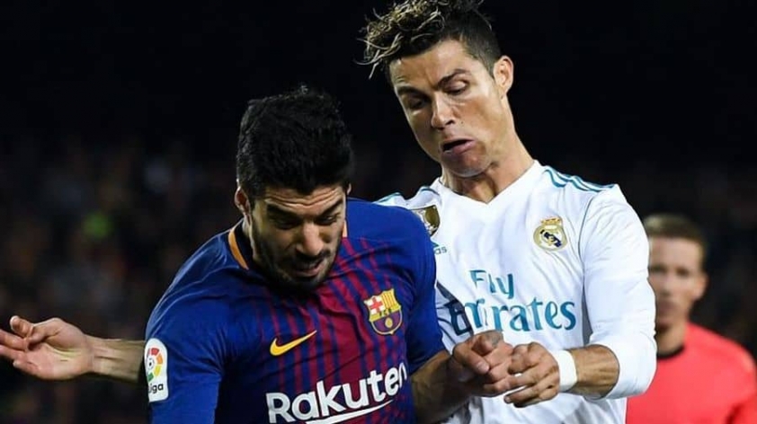 MU vs Atletico Madrid: Suarez phát ngôn hướng thẳng vào Ronaldo 96305