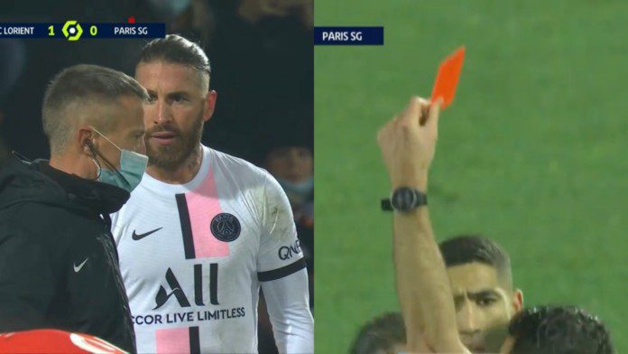 Fan PSG mừng rỡ khi thấy Ramos nhận 2 thẻ vàng trong 5 phút 98177