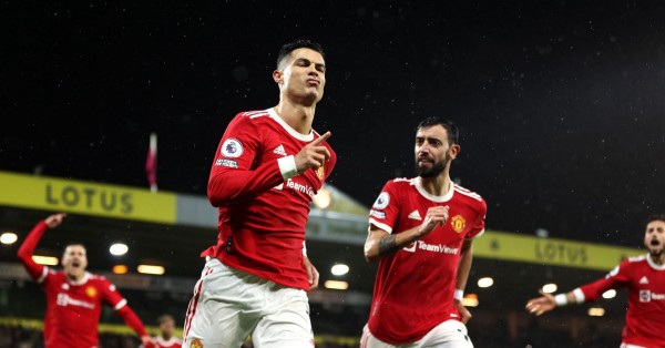Sự tỏa sáng của Ronaldo đang mang về cho Quỷ đỏ rất nhiều điểm số quan trọng. Ảnh: internet