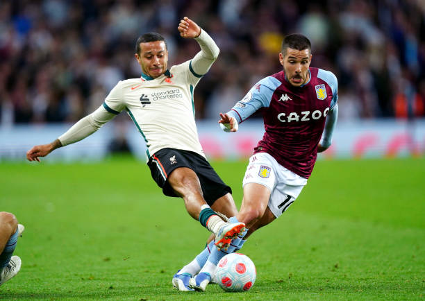 Dù phải đối đầu với một đối thủ mạnh như Liverpool.Mane nhưng Aston Villa đã có một màn trình diễn tốt Ảnh: internet