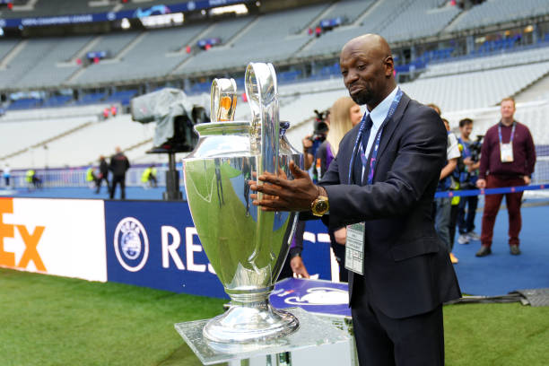 Hình ảnh chiếc cúp C1 đã chính thức xuất hiện tại Stade de France. Ảnh: internet