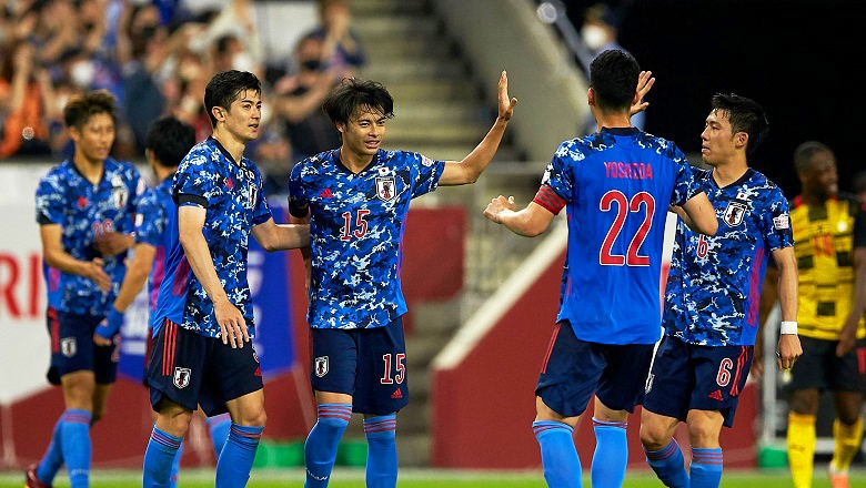 Nhật Bản đã xuất sắc đánh bại Ghana để vào chơi chung kết Kirin Cup mùa năm nay. Ảnh: internet