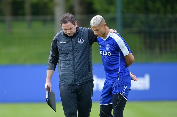 Everton vừa phải chia tay tiền đạo chủ lực của họ mùa trước Richarlison mà vẫn chưa có sự bổ sung nhân sự nào. Ảnh: internet