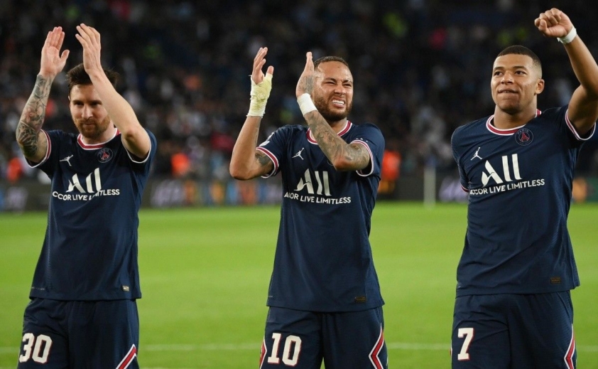Thành bại của PSG trong trận cầu với Lille nhiều khả năng sẽ phụ thuộc vào tam tấu Messi - Neymar - Mbappe. Ảnh: internet