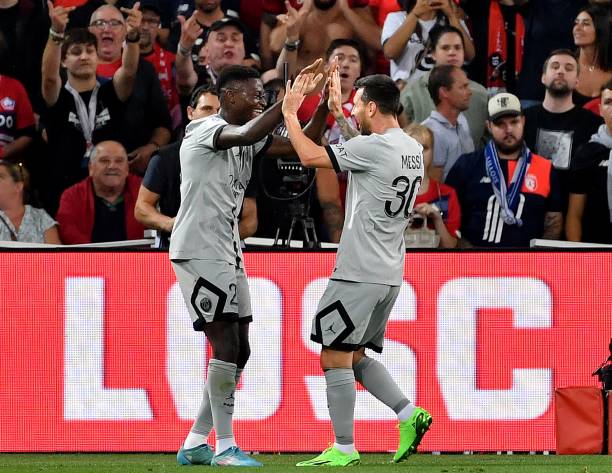 Messi không cần chờ lâu bởi anh cuối cùng cũng có bàn thắng của riêng mình. Ảnh: internet