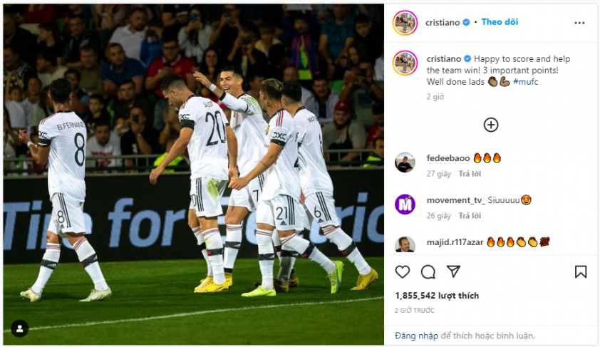 Ronaldo nếm trải 'hạnh phúc' hơn một thập kỉ mới có một lần 188044