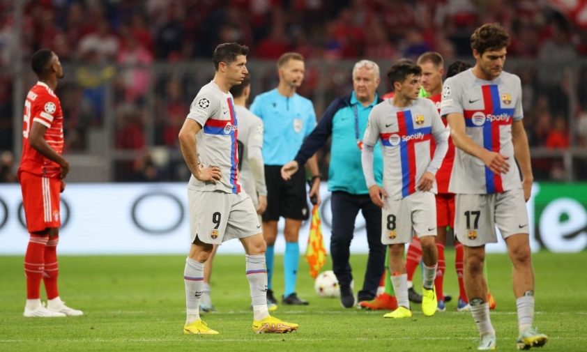 Để thua Bayern nhưng Barca vẫn được giới chuyên môn đánh giá rất cao nhờ màn trình diễn khá hay. Ảnh: internet