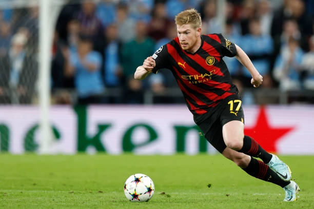 Mặc dù chỉ có 10 người nhưng Man City vẫn chơi ngang ngửa chủ nhà Copenhagen. Ảnh: internet