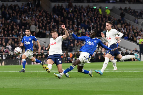 Everton đã chơi không tệ nhưng sự vô duyên của các chân sút trên hàng công đã khiến đoàn quân của HLV Frank Lampard gục ngã ở Tottenham Stadium. Ảnh: internet