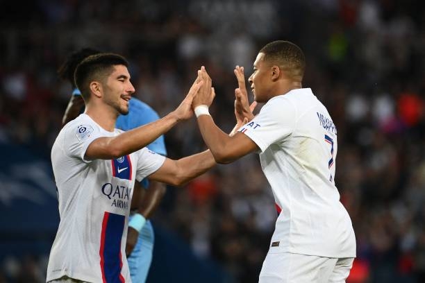 Dù ghi được bàn thắng nhưng Mbappe vẫn ghi dấu ấn với một ngày thi đấu vô cùng đáng quên. Ảnh: internet