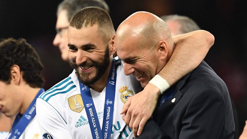 Benzema trao 'tương lai' vào tay HLV Zinedine Zidane 238332