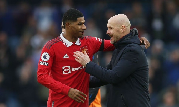 Ten Hag ra tay, Rashford chính thức vượt Ronaldo ở dấu mốc lịch sử 252908