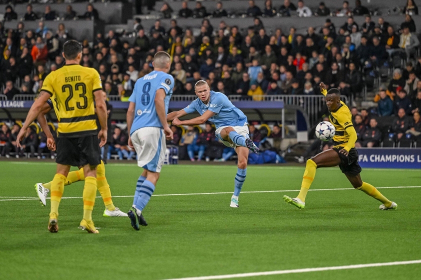 Không cản nổi Haaland, Man City tiếp tục thống trị tại Champions League 346618