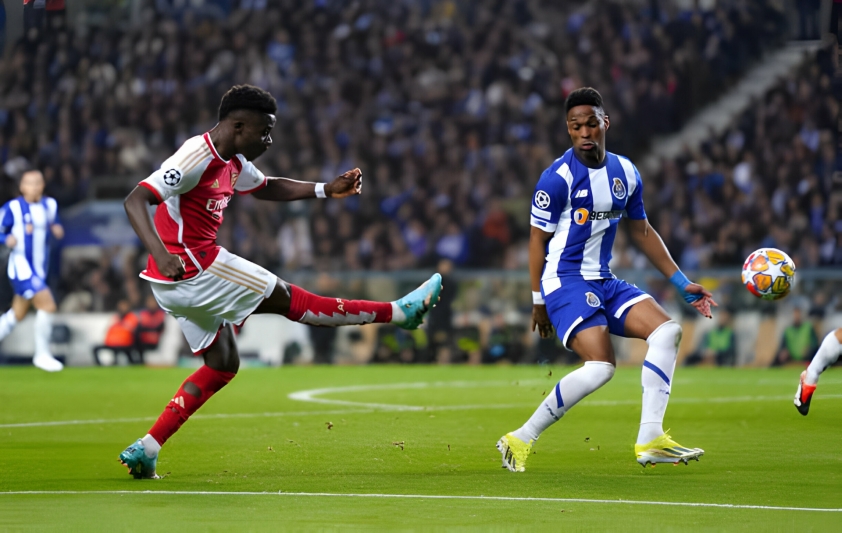 Áp đảo từ đầu, Arsenal vẫn gục ngã phút bù giờ trước bởi siêu phẩm của Porto 409508