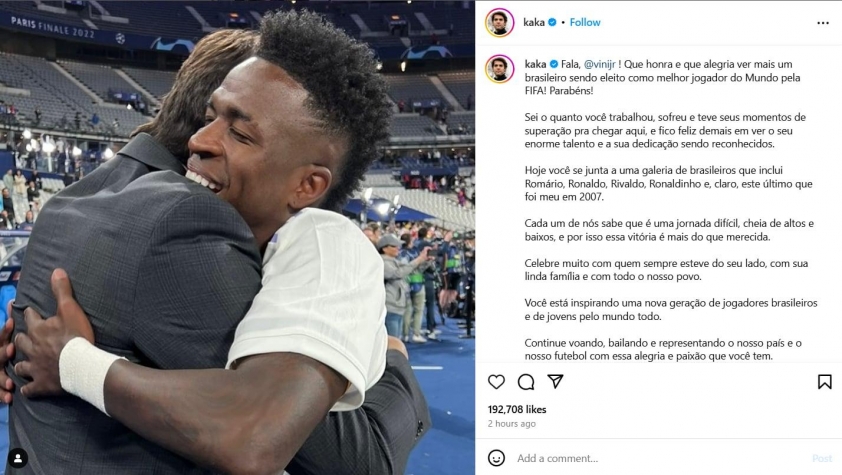 Phản ứng của đồng đội khi Vinicius nhận FIFA The Best 2024 570934