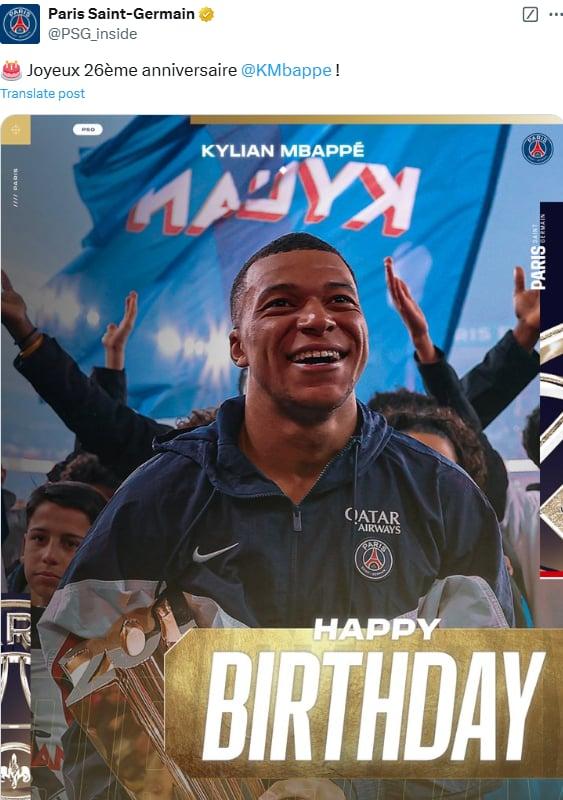 PSG có động thái bất ngờ với Mbappe 572293