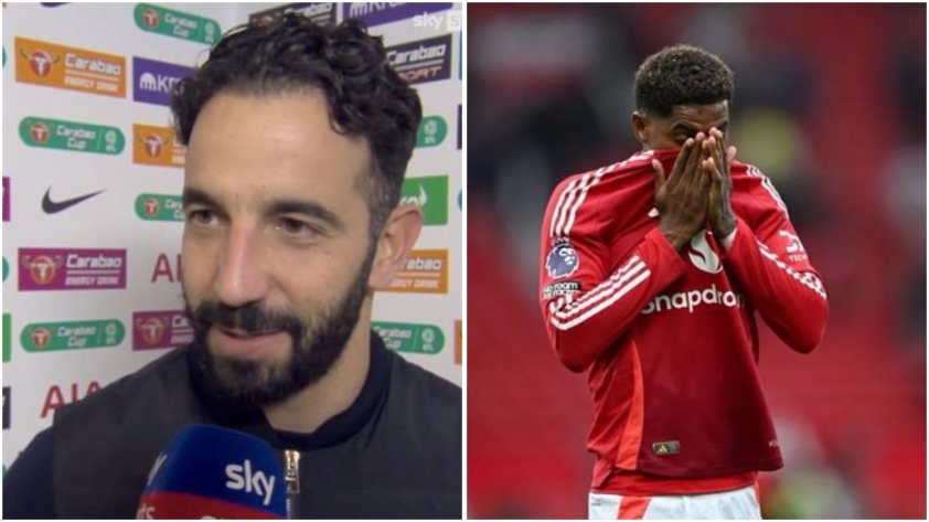 Amorim nói gì khi loại Rashford trong trận Bournemouth 573074