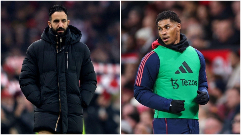 Amorim 'mơ hồ' tương lai của Rashford tại MU 582320