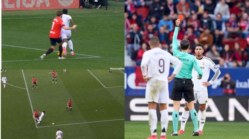 Bellingham tiết lộ lý do phải nhận thẻ đỏ trước Osasuna 593818