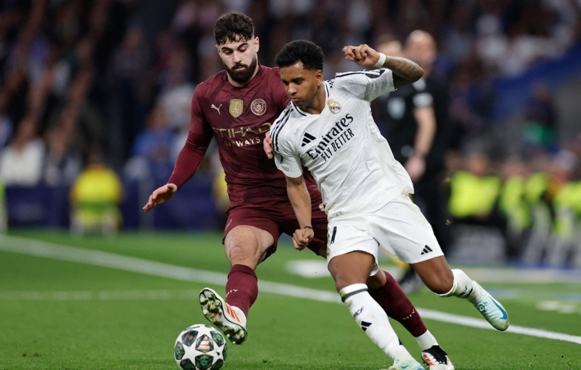 Rodrygo 'lầm lũi' tỏa sáng giúp Real hạ gục Man City 595440