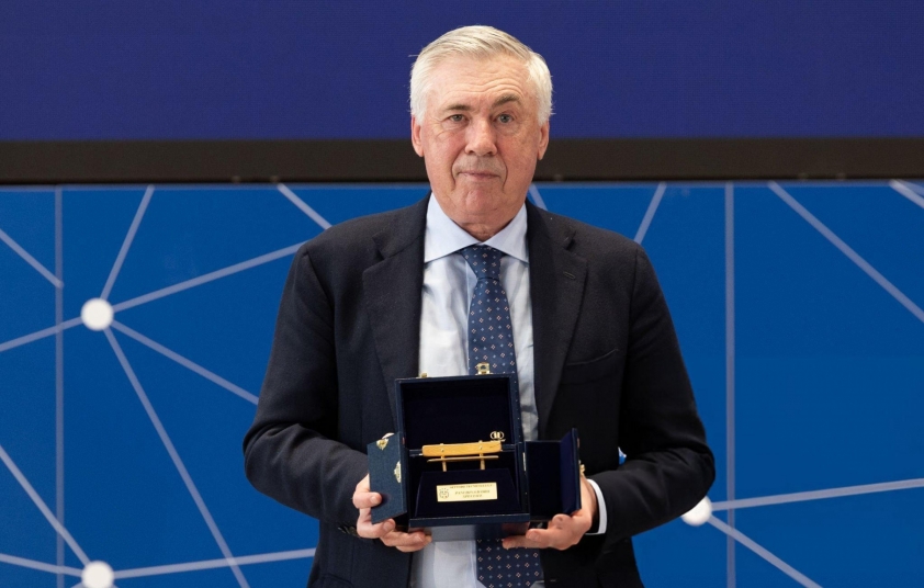 HLV Ancelotti nhận danh hiệu cao quý sau hơn 20 năm 610160