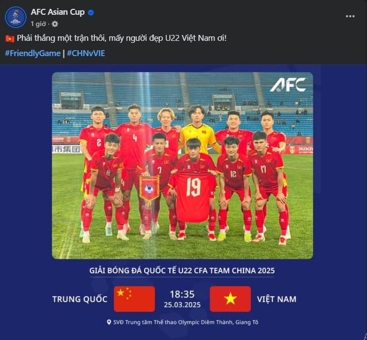 AFC 'ra lệnh' cho U22 Việt Nam trước trận gặp Trung Quốc 610295